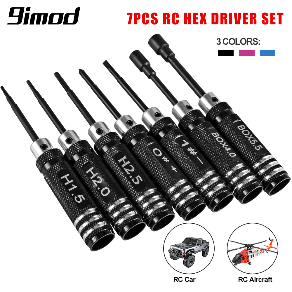 Rc Helicopter Tool Kit - 9IMOD RC Hex Driver Set Logam