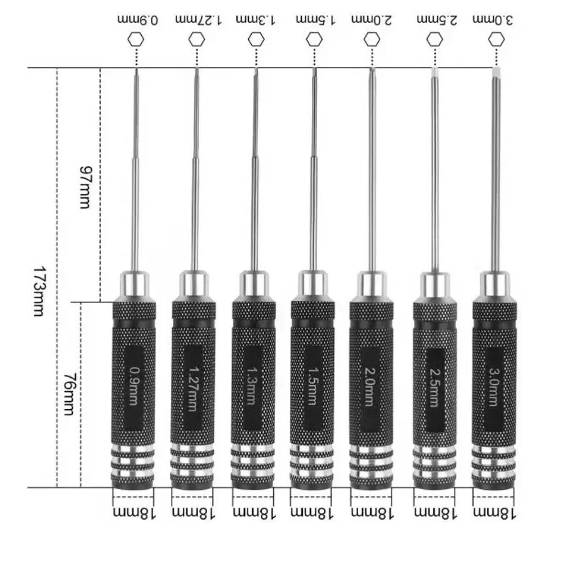 0,9/1,27/1,3/1,5/2,0/2,5/3,0 m - Rc Helicopter Tool Kit ulasan dan harga