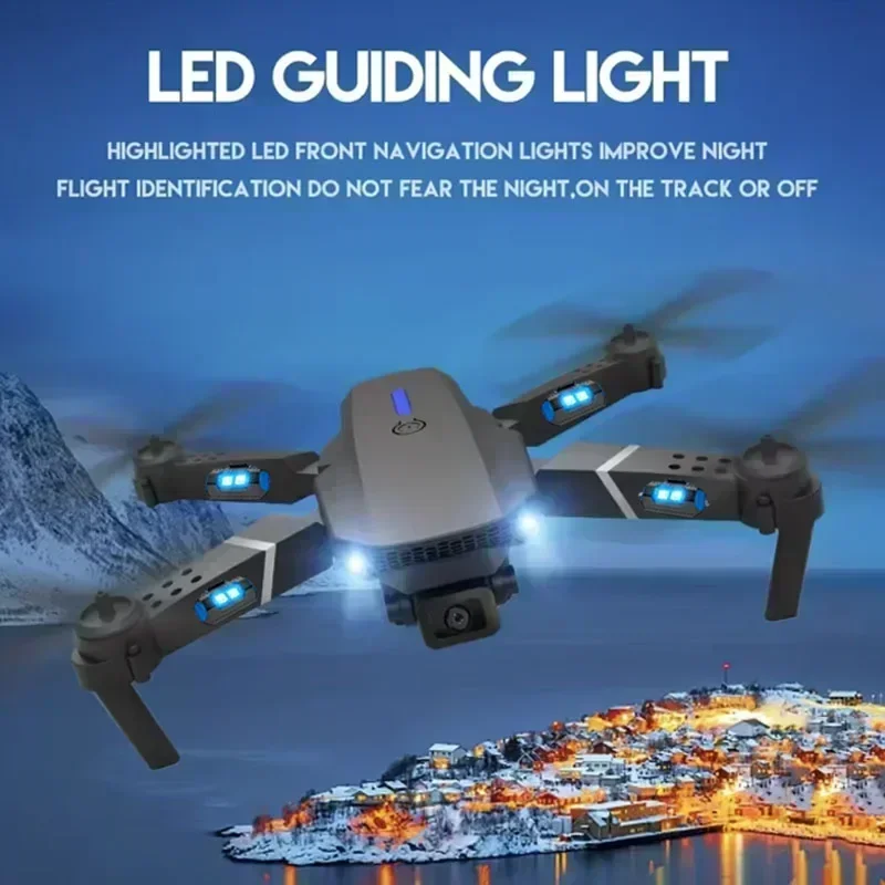 E88 Pro Drone FPV kamera sudut - Rc Helicopter Case ulasan dan harga
