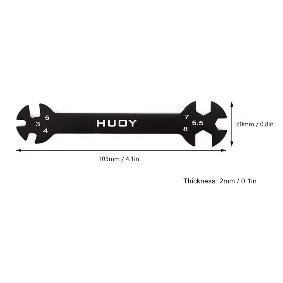 Set Kunci Hex 6-in-1 3/4/5/5.5 - Rc Helicopter Tool Kit ulasan dan harga