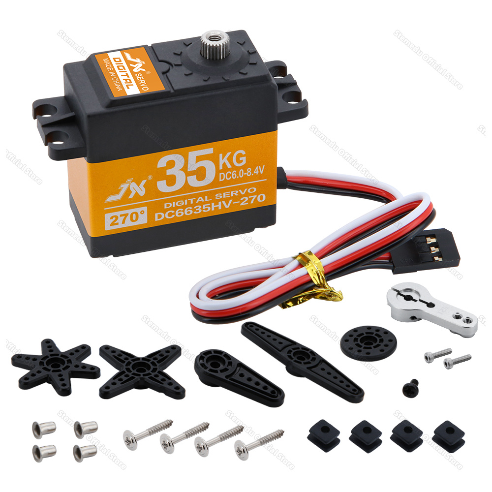 JX Servo DC6635HV 35KG Torsi 1 - Rc Helicopter Motor ulasan dan harga
