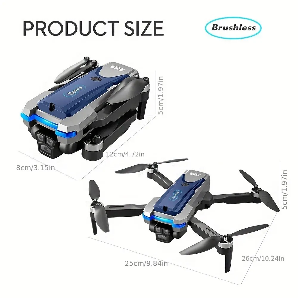 S8S Drone lipat 5G Wifi 8K HD, - Rc Helicopter Case ulasan dan harga